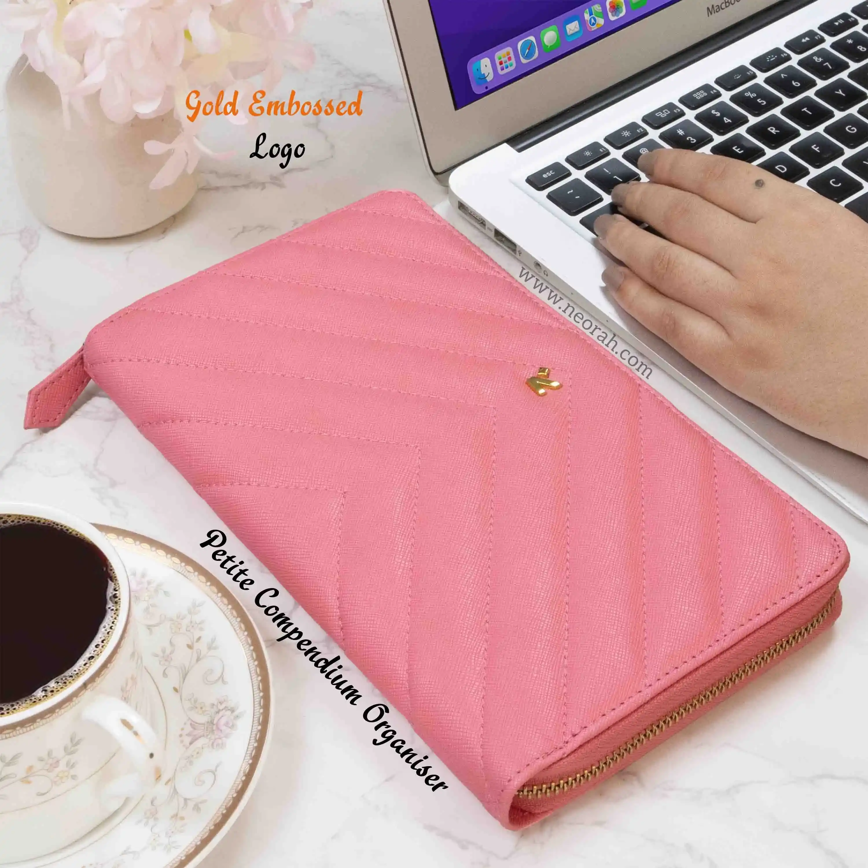 PETITE - REFILLABLE QUILTED ORGANISER SLEEVE - ZIP - Image 164