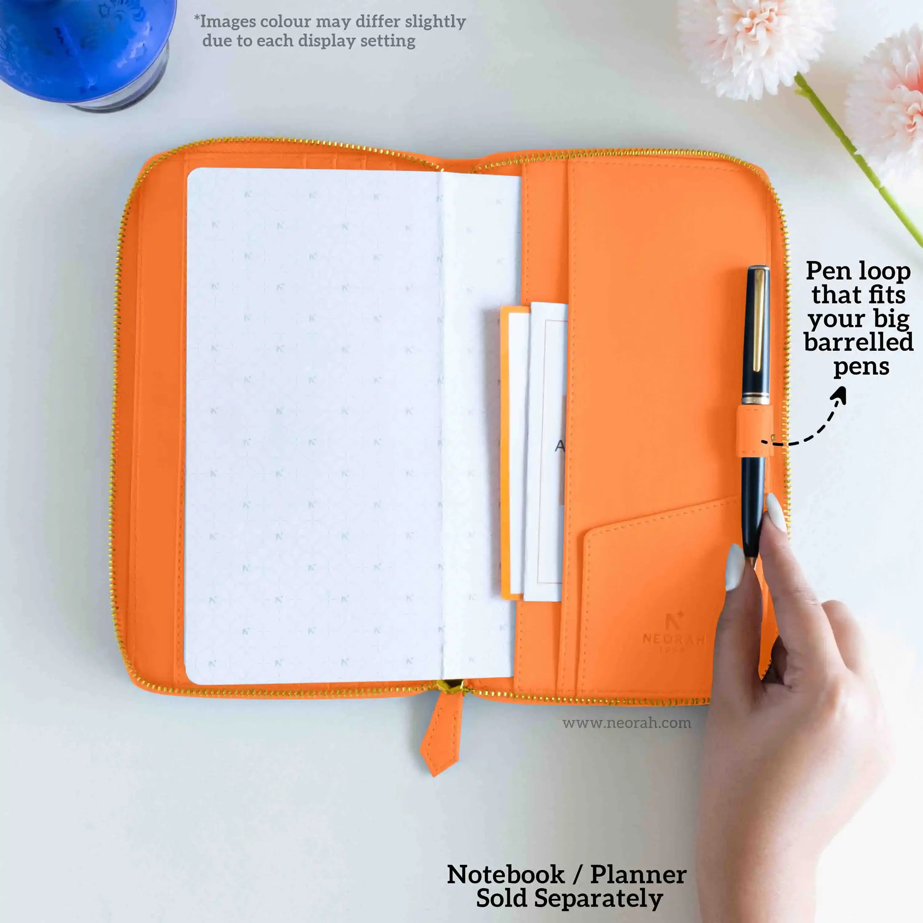 PETITE - REFILLABLE QUILTED ORGANISER SLEEVE - ZIP - Image 182