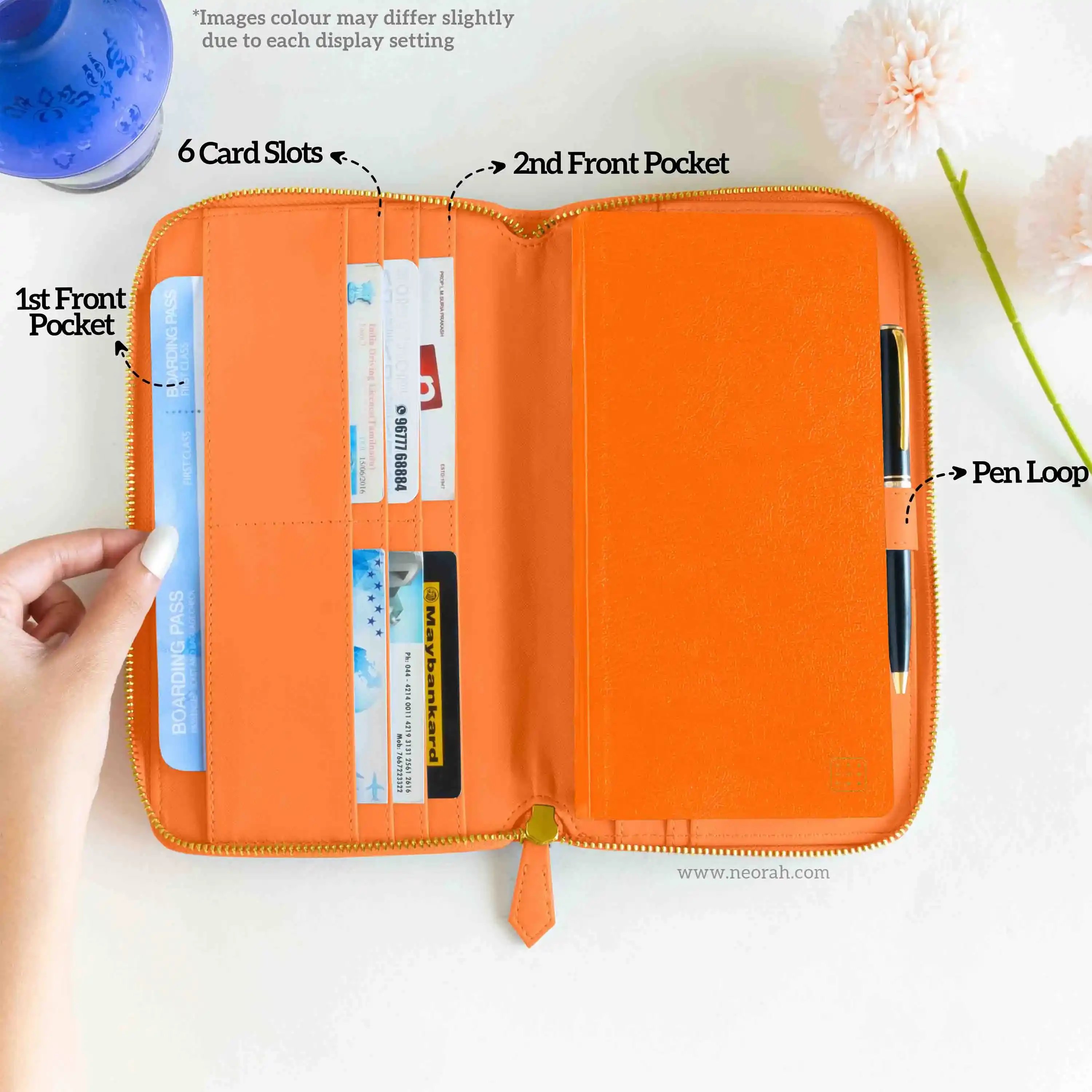 PETITE - REFILLABLE QUILTED ORGANISER SLEEVE - ZIP - Image 191