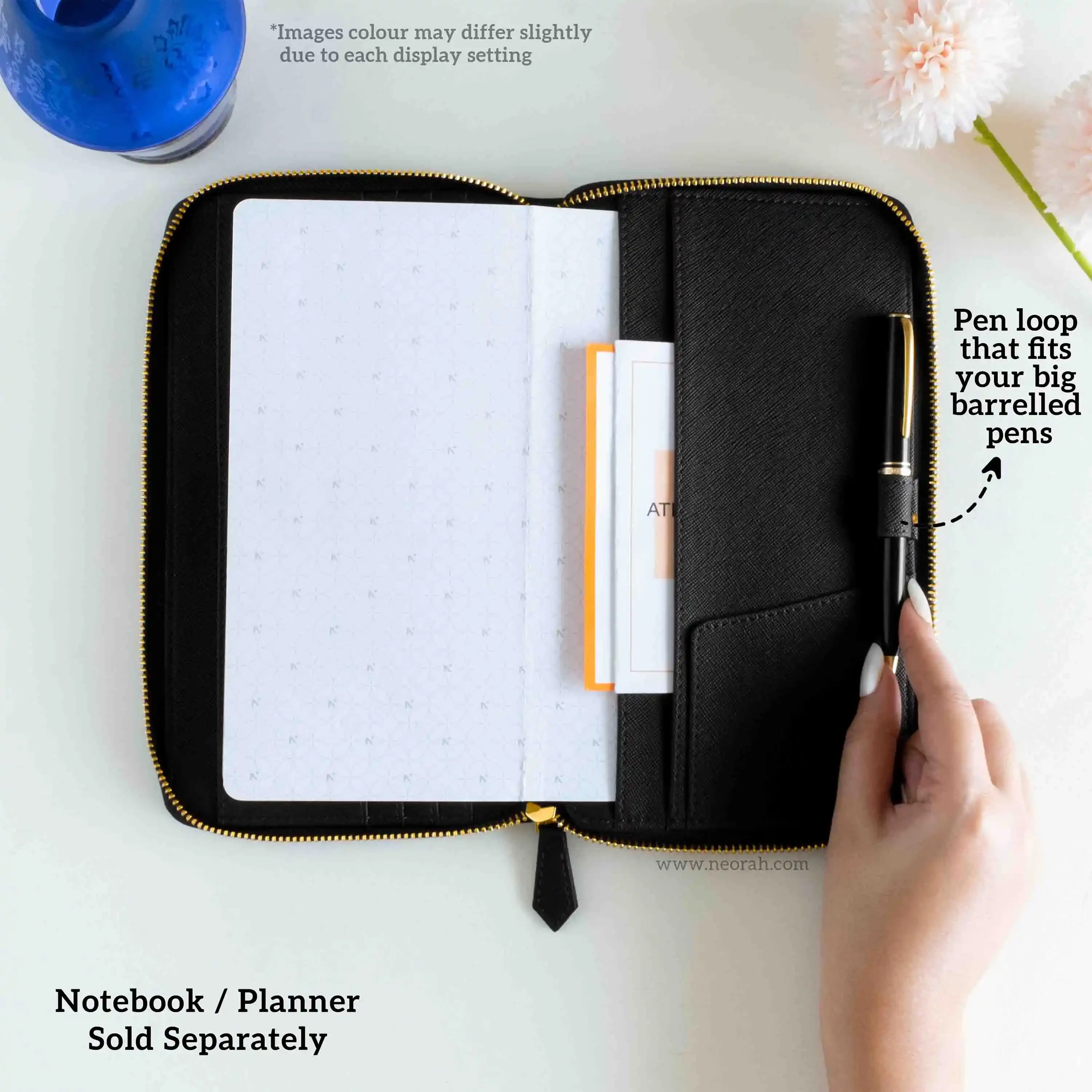 PETITE - REFILLABLE QUILTED ORGANISER SLEEVE - ZIP - Image 57