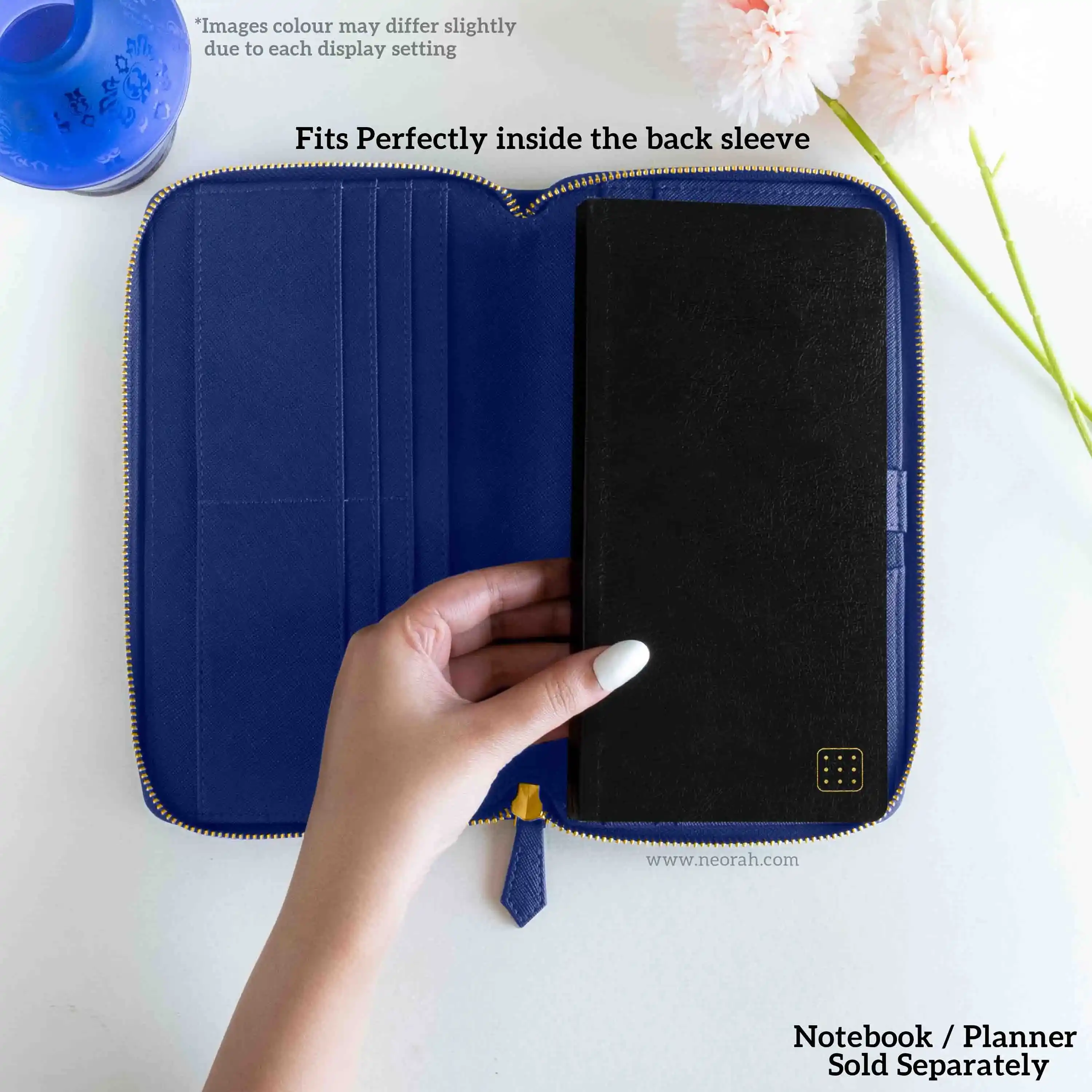 PETITE - REFILLABLE QUILTED ORGANISER SLEEVE - ZIP - Image 69