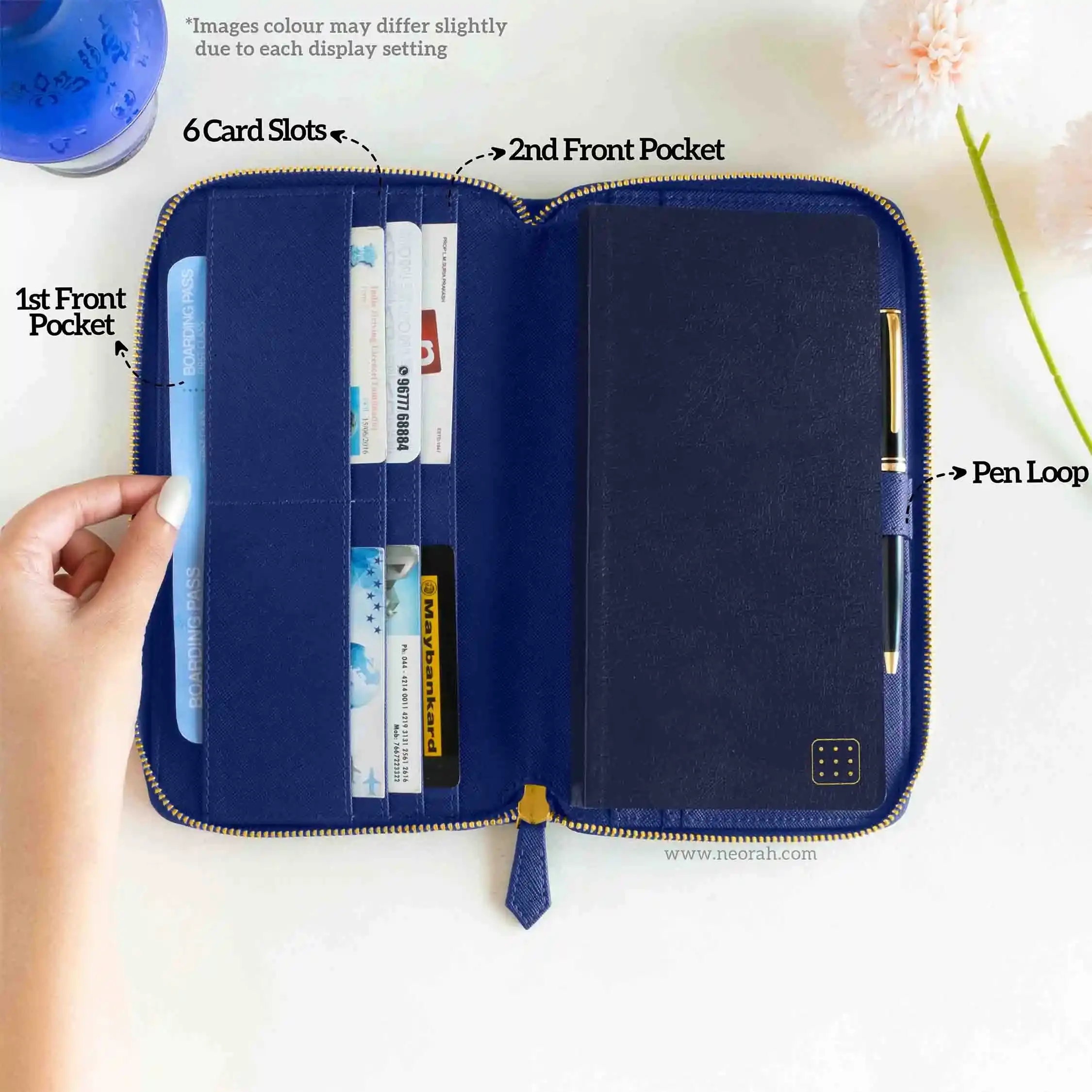 PETITE - REFILLABLE QUILTED ORGANISER SLEEVE - ZIP - Image 84