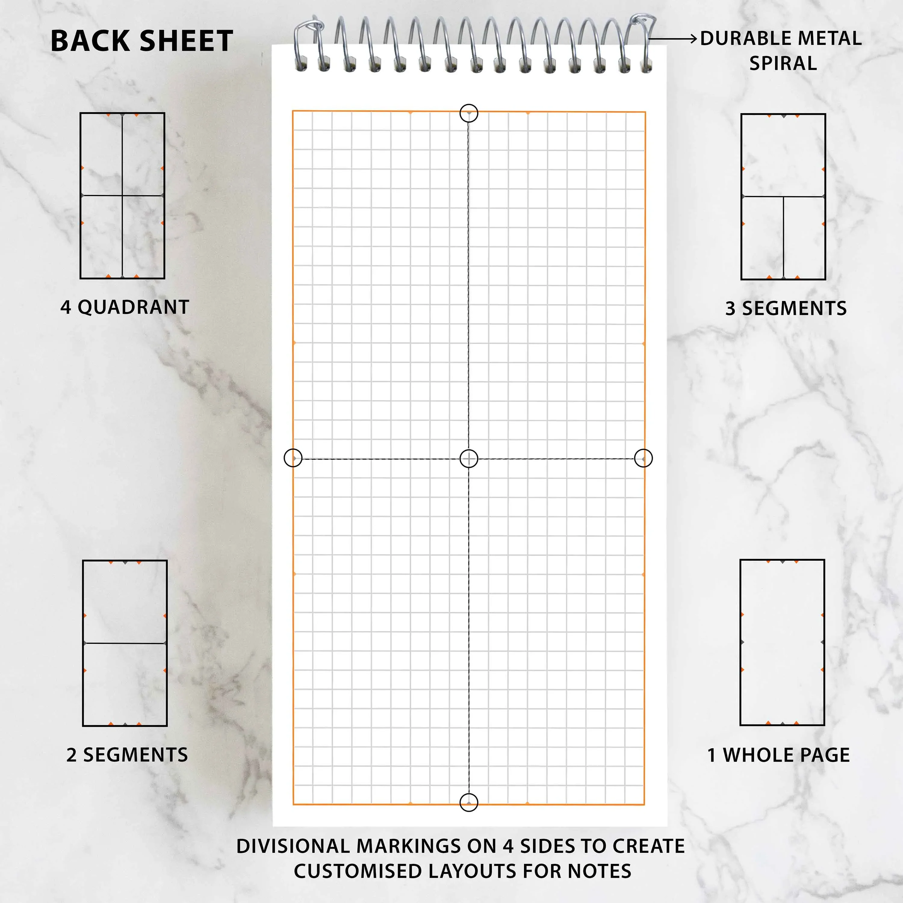PETITE - UNDATED PLANNER- SOFT COVER - SPIRAL PAD - Image 17