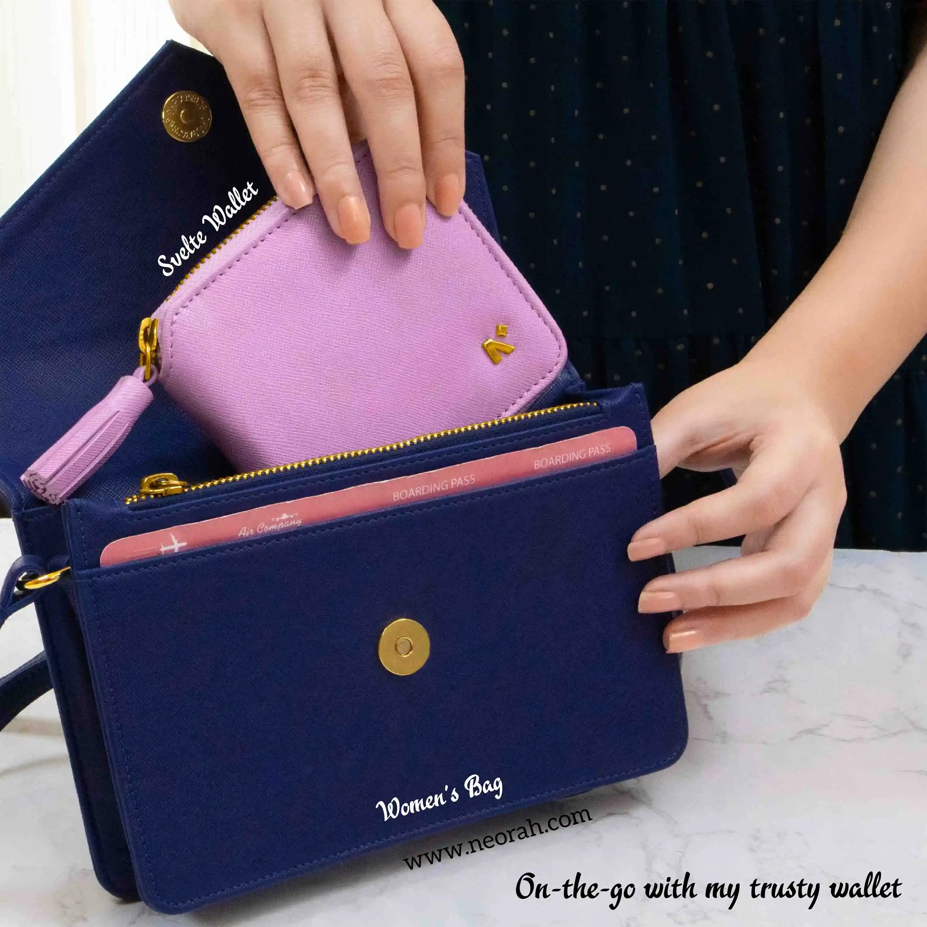 SVELTE – ZIPPER CARD & COIN POCKET WALLET - Image 5
