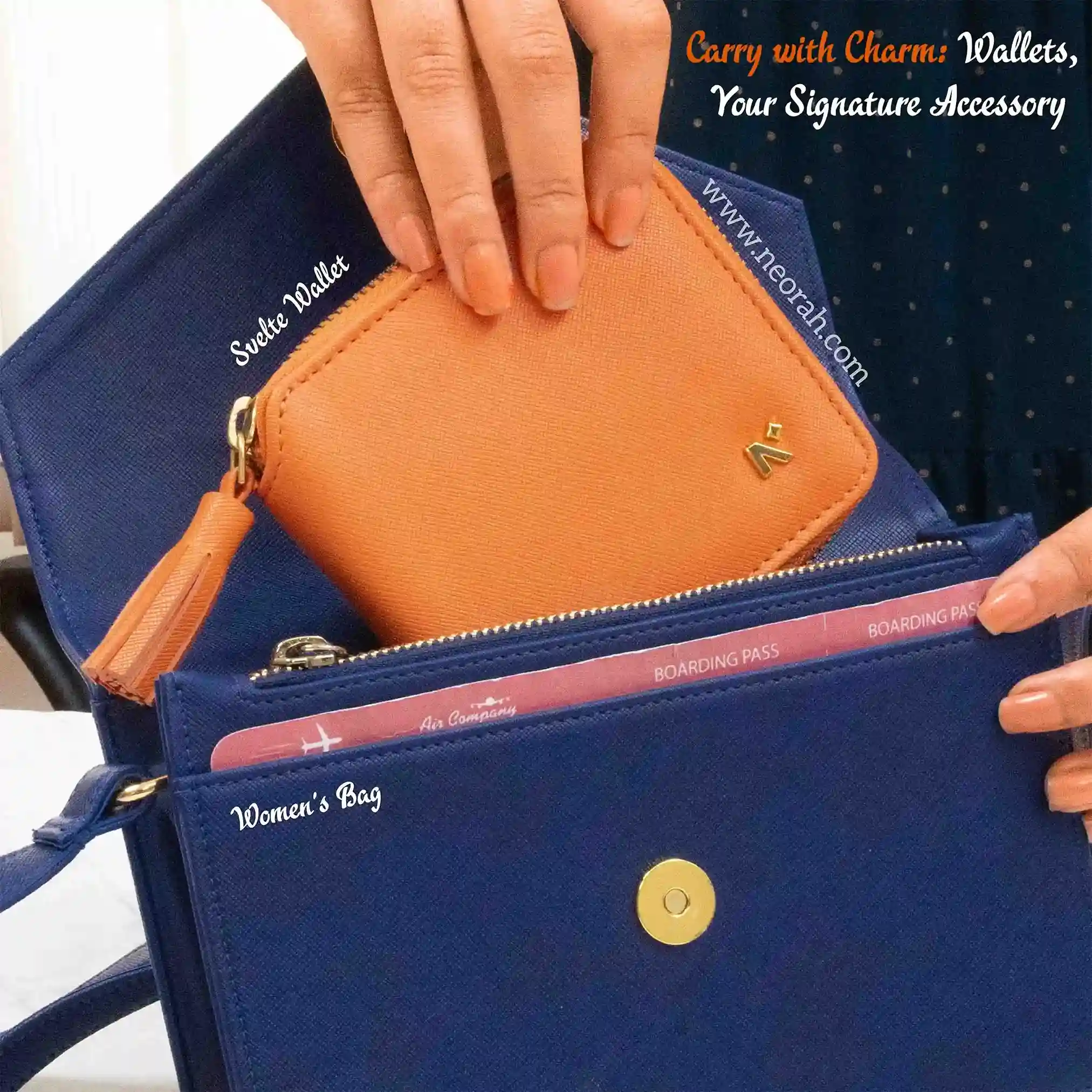 SVELTE – ZIPPER CARD & COIN POCKET WALLET - Image 56