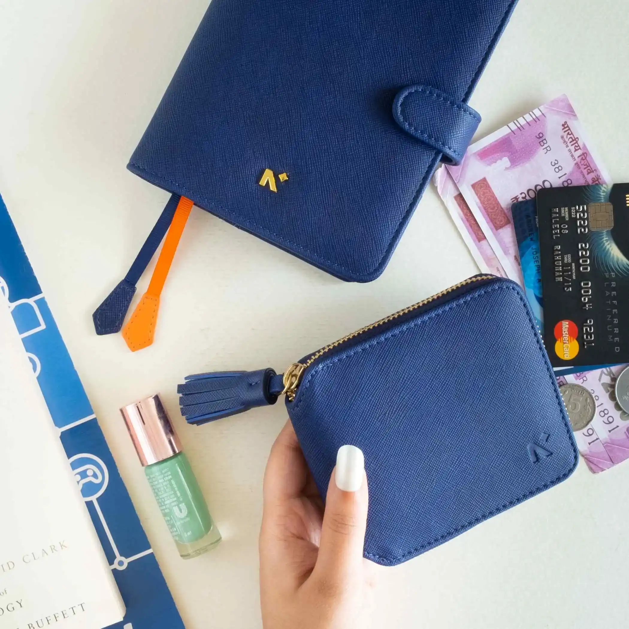 SVELTE – ZIPPER CARD & COIN POCKET WALLET - Image 93