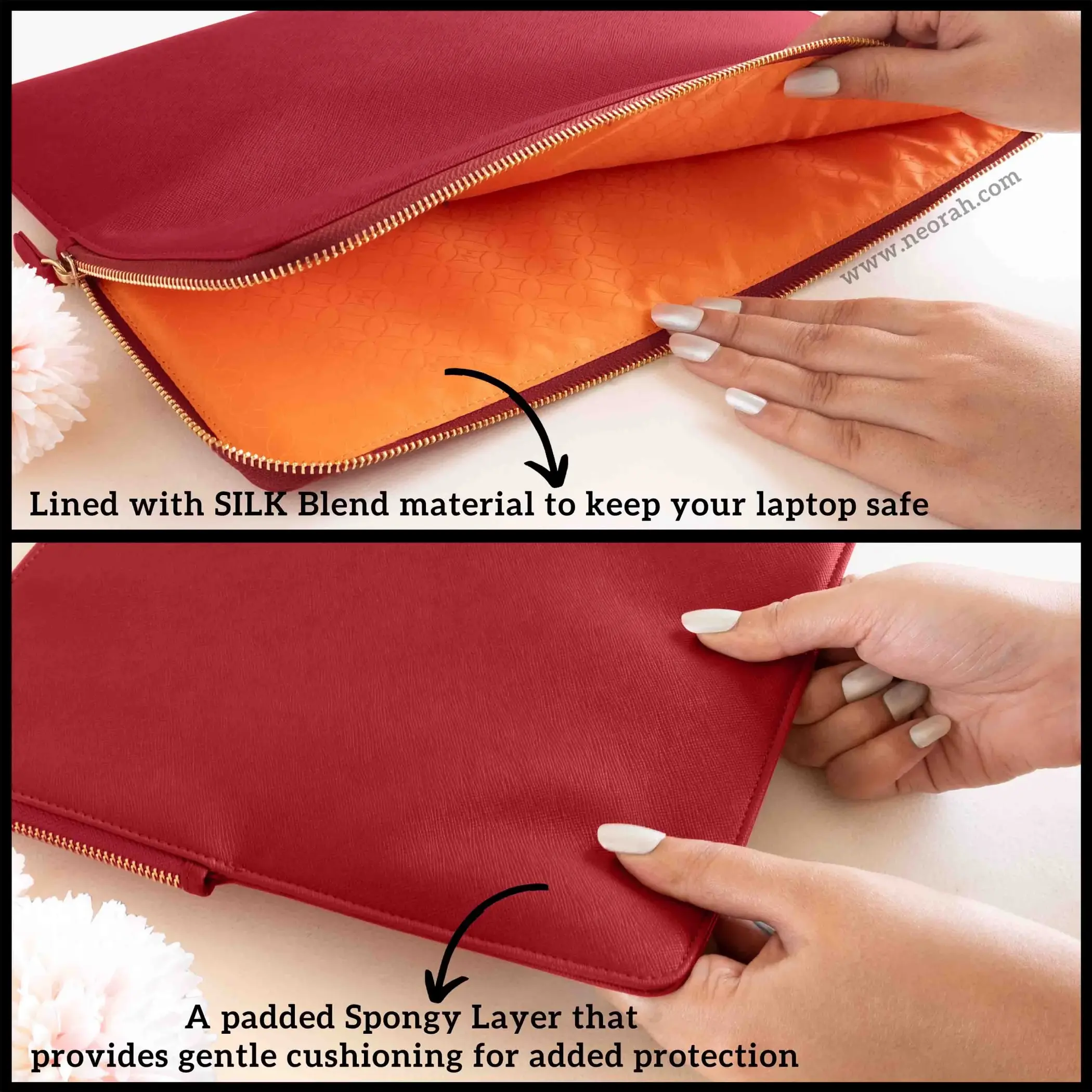 LAPTOP SLEEVE - ZIPPER CLOSURE - Image 19